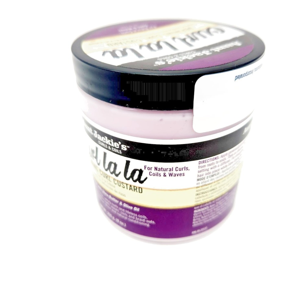 Aunt Jackie's Curl La La Curl Custard 9oz Moisturizing Anti-Frizz Cream - Picture 5 of 6